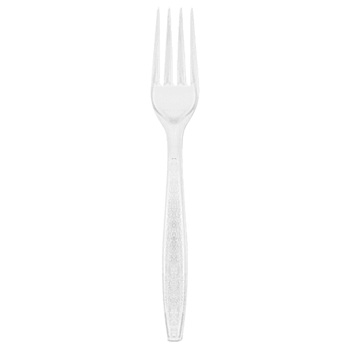Berk Clear Heavy Weight Plastic Fork