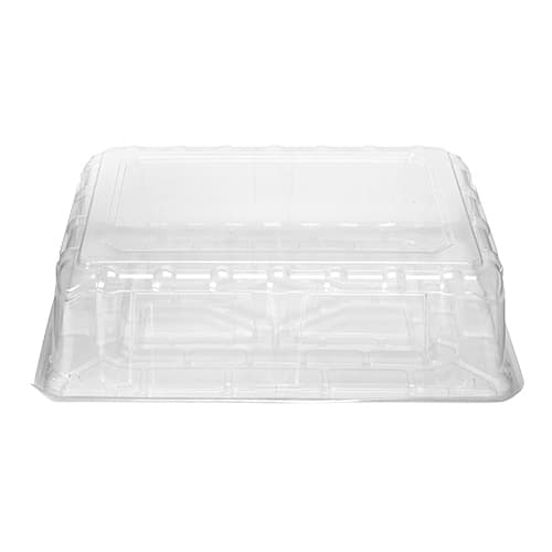 WNA CakePAK™ 20”x 15”x 5” Clear Lid & Clear Base Half Sheet Combo