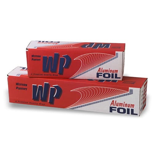 Western Plastics Premium 24" X 500' Extra Heavy Duty Aluminum Foil Roll, 1 Ct.
