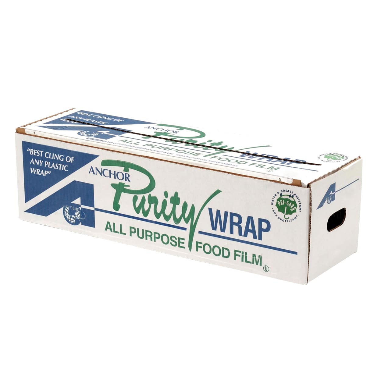 Anchor Purity Wrap® PW182 18″ x 2,000′ Roll Cling Film Cutter Box