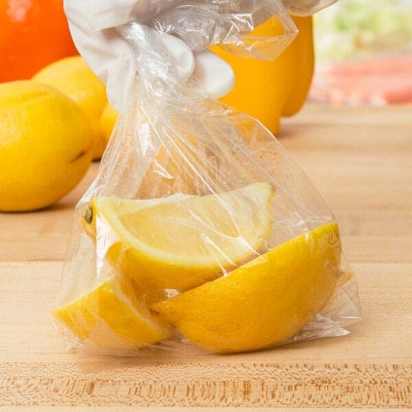 Inteplast Group PB040212 Get Reddi 4" x 2" x 12" Plastic Food Bag