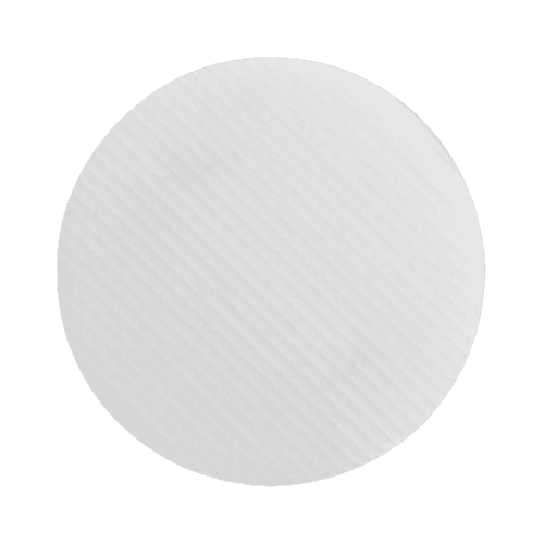Southern Champion 9" White Corrugated Cake Circle