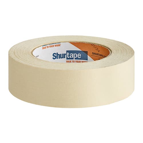 Shurtape CP 083 1 7/16" x 60 Yards Natural Utility Grade Masking Tape 100567