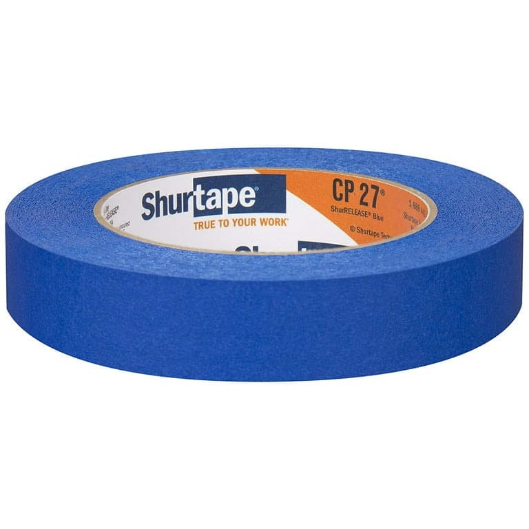 Shurtape 1" x 180' Blue Painter's Tape - Multi-Surface