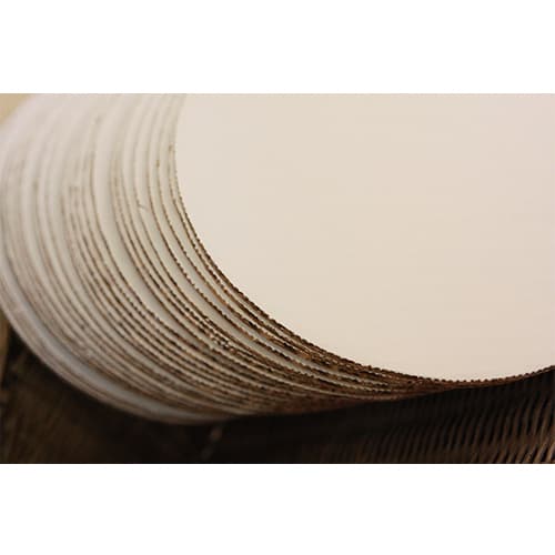 Southern Champion 9" White Corrugated Cake Circle - Image 4