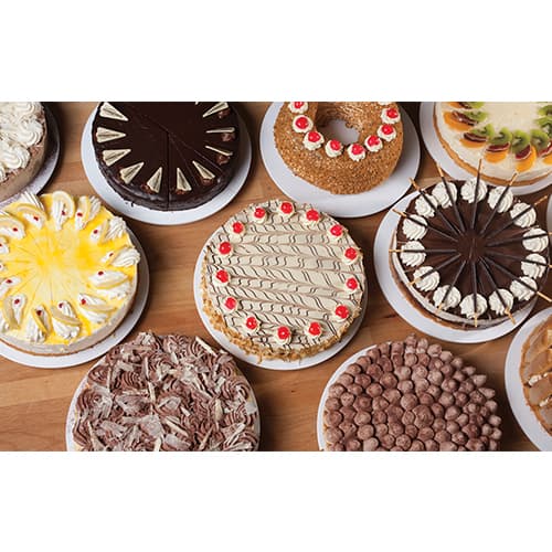 Southern Champion 9" White Corrugated Cake Circle - Image 6