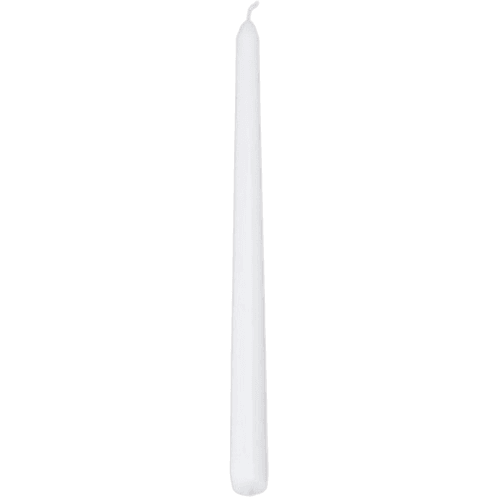 Fancyheat 12 White Taper Candles