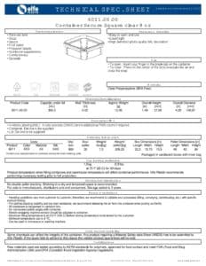 Esq08 Spec Sheet