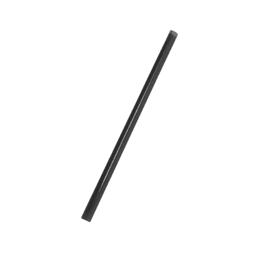 5.9" Cocktail Black Agave Straw, Unwrapped