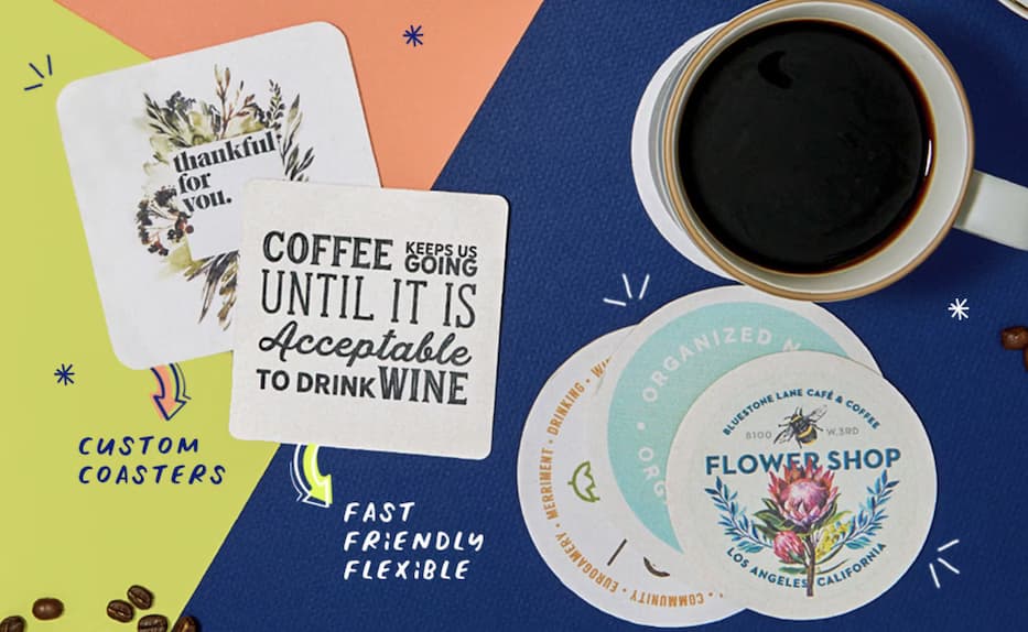 Custom Printed Coasters