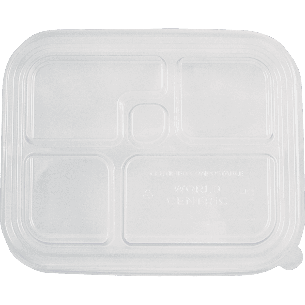 Clear PLA Lid - fits Fiber Bento Box