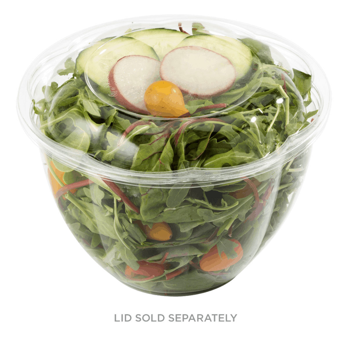 48 oz Clear Salad Bowl