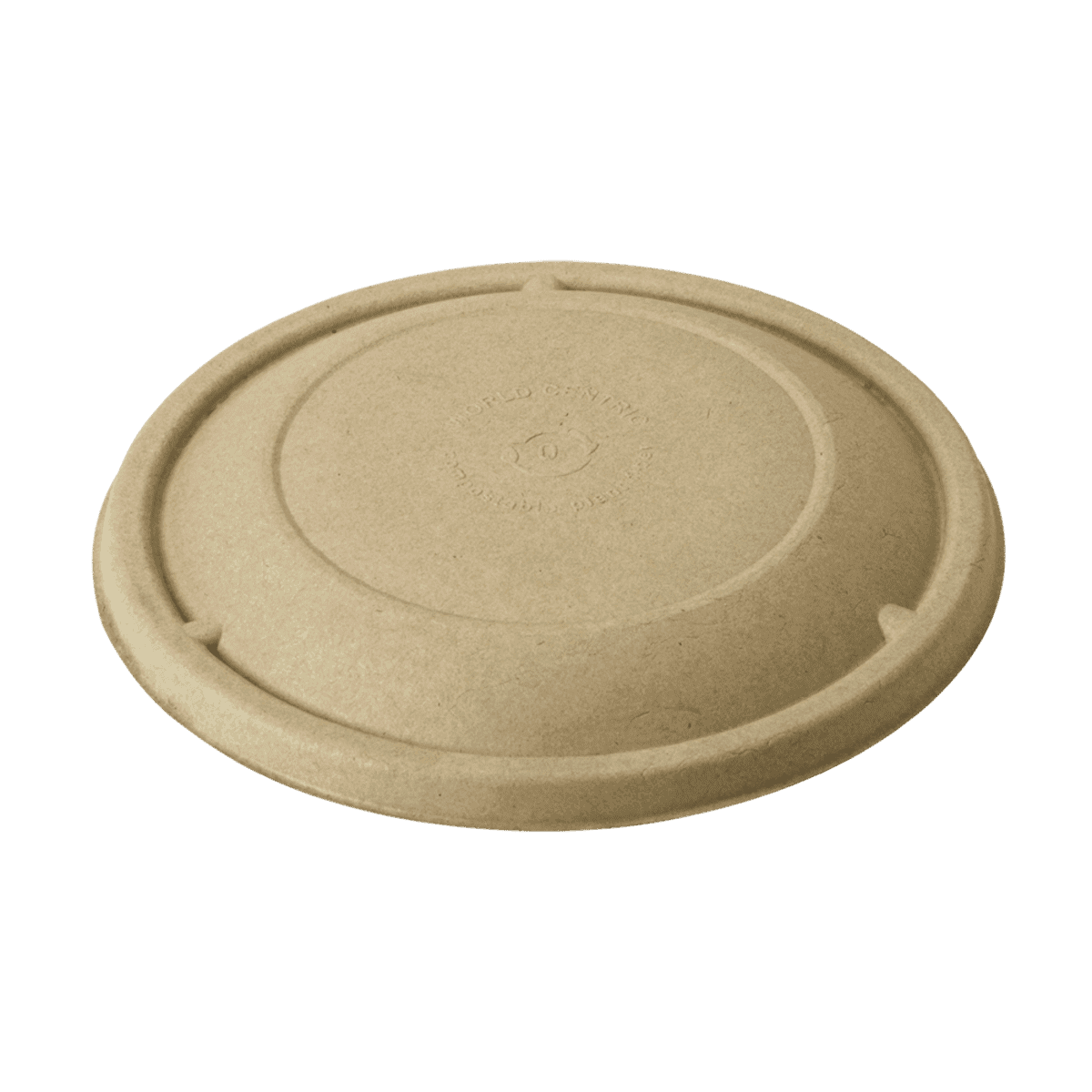 Round Fiber Lid - fits 16-32oz Round Fiber Bowls