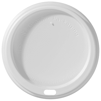 Dome Sip Lid for 8 oz Paper Hot Cups, White (1000/case)