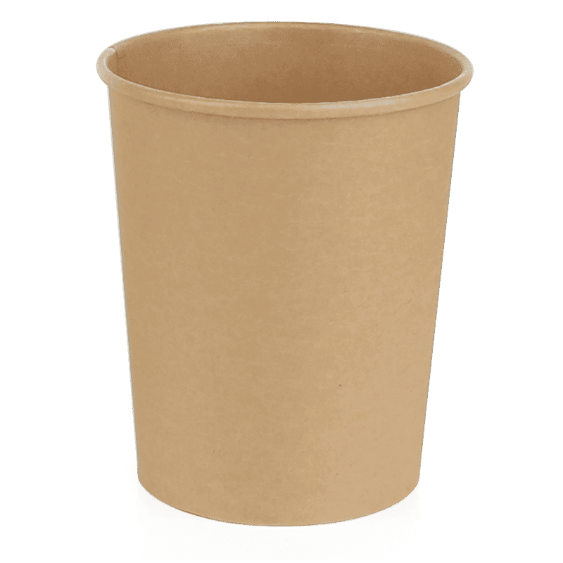 32 oz Kraft Paper Soup Container, PLA Lined