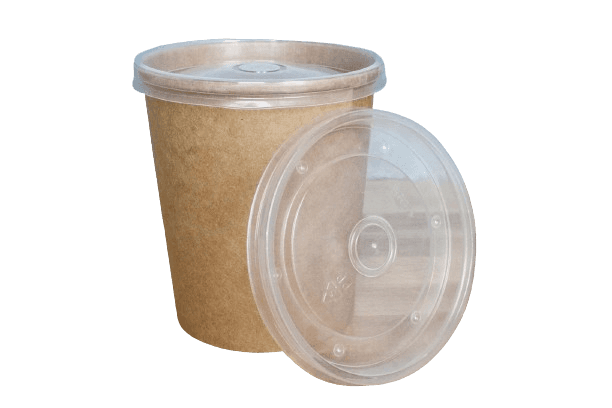 PP Lid - fits 24-32 oz Paper Soup Containers