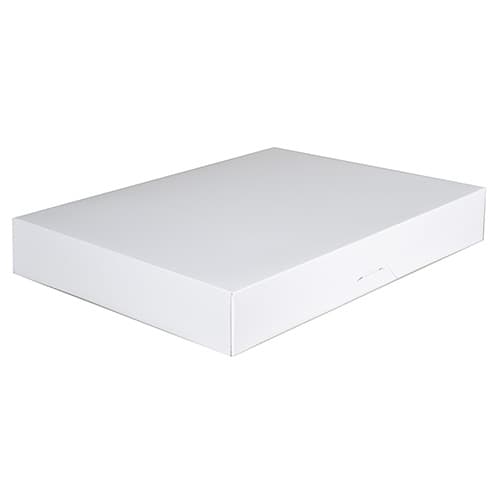 Southern Champion 15" x 11.5" x 2.25" White Non-Window Bakery Box
