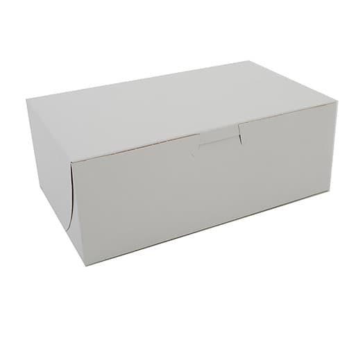 Southern Champion 8" x 5" x 3" White Non-Window Bakery Box