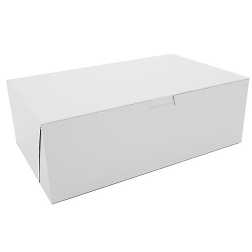Southern Champion 10.75" x 6.75" x 3.625" White Non-Window Bakery Box