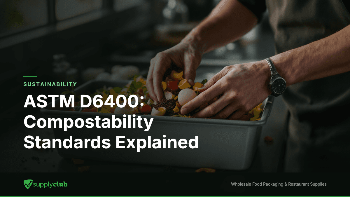 ASTM D6400: Compostability Standards Explained