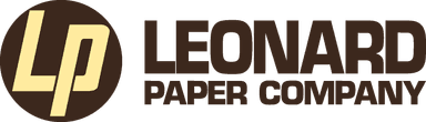 Leonard Paper Company logo