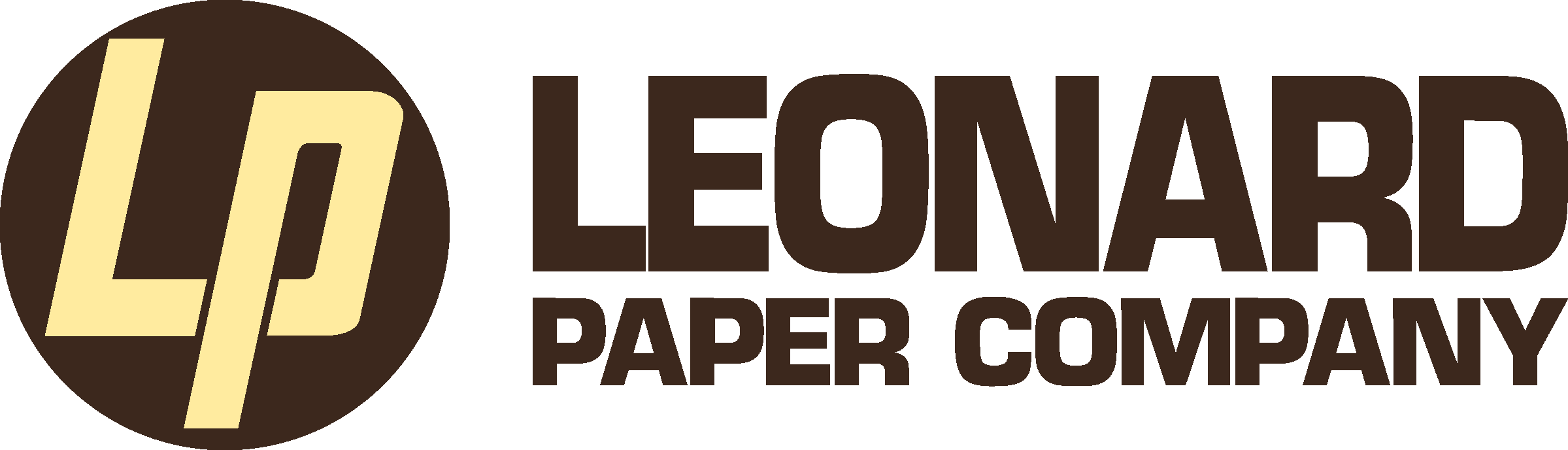 Leonard Paper Company logo