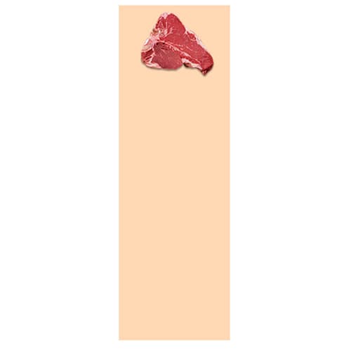 10" x 30" 40# LitePeachTreat® Steak Paper Sheets - Image 1