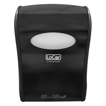 Solaris LoCor Mechanical Hands Free Roll Towel Dispenser
