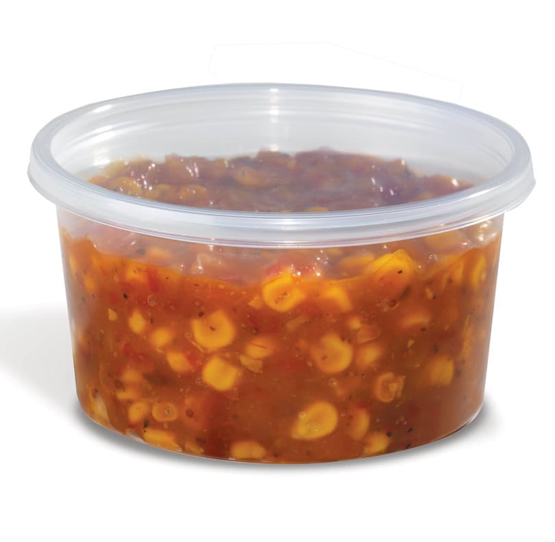 12 oz Round PP Deli Container - Image 1