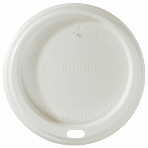 PLA Lid - fits 10-20 oz Paper Hot Cups