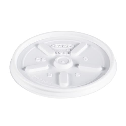 Dart 12JL White Vented Lid - Image 1