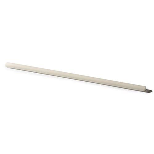 7.75" White PHA Straw, Unwrapped