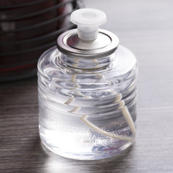 Sterno 30510 Soft Light 24 Hour "Smokeless" Clear Liquid Candle Fuel Cartridge - Image 1
