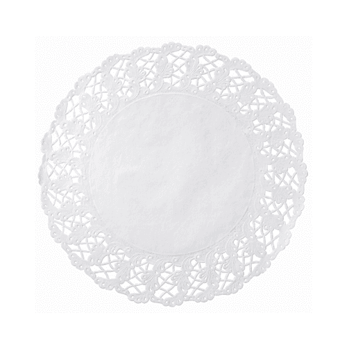 Hoffmaster 500260 16.5" White Kenmore Lace Doily - Image 1