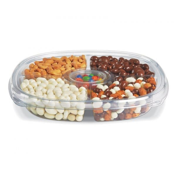 Placon Fresh ‘N Clear® Catering 5-Compartment Tray - Image 1