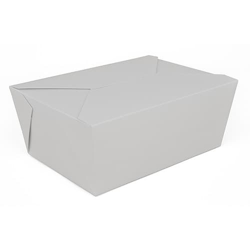 #4 Paper Folded Carton, White - Image 1