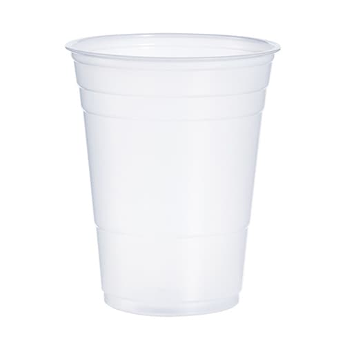 Dart P16 16 oz. Translucent Squat Plastic Cold Cup - Image 1