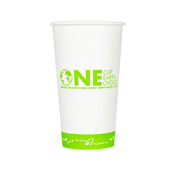 20 oz Compostable Paper Hot Cup