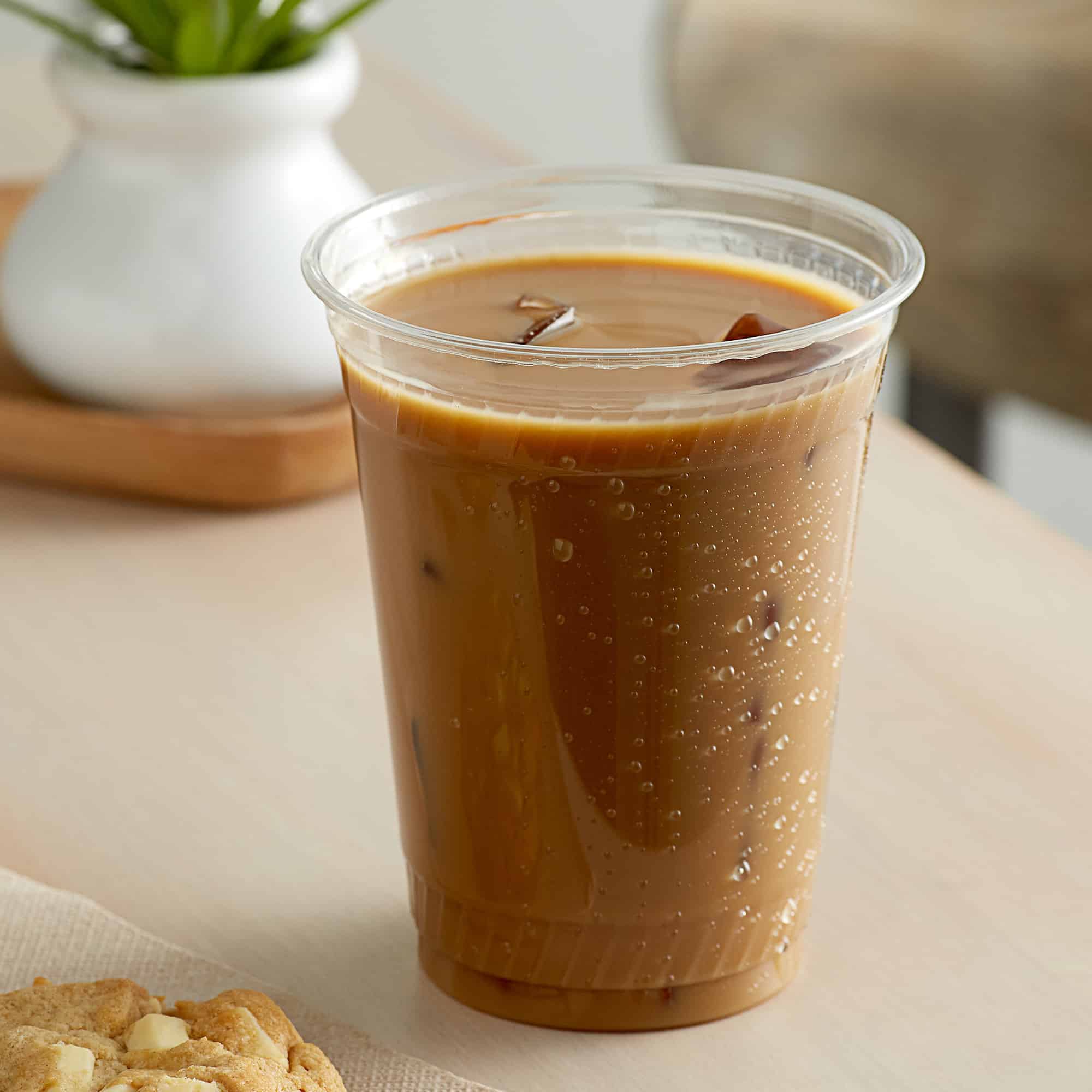 16 oz Clear Cold Cup, Squat - Image 1