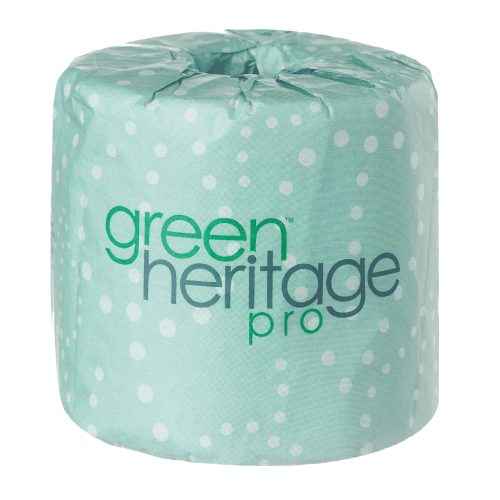 100% Recycled 2-Ply Bath Tissue, 500 sheets per Roll - Image 1