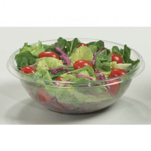 18 oz Round PET Bowl, Clear - Image 1