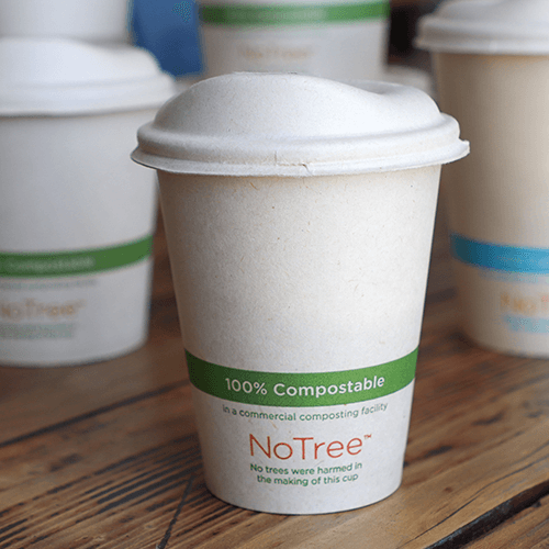 8 oz NoTree Paper Hot Cup