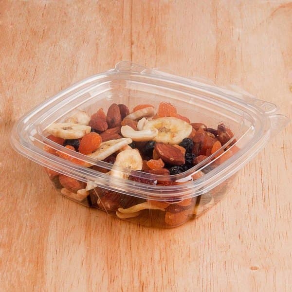8 oz Clear Deli Container with Lid - Image 1