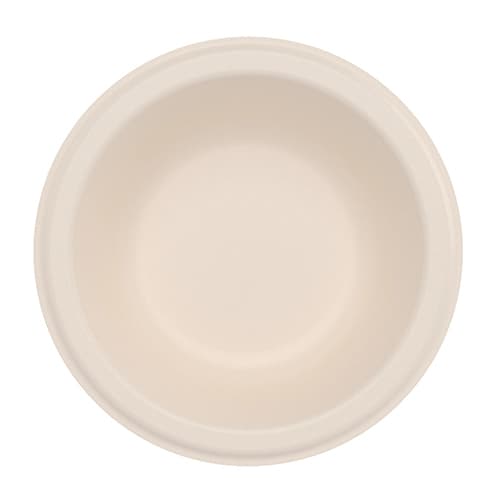 Dart 12 oz Round Natural PFAS-Free Fiber Bowl - Image 1