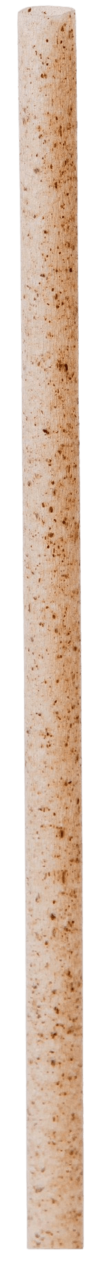 8.27" Standard Natural Agave Straw, Unwrapped