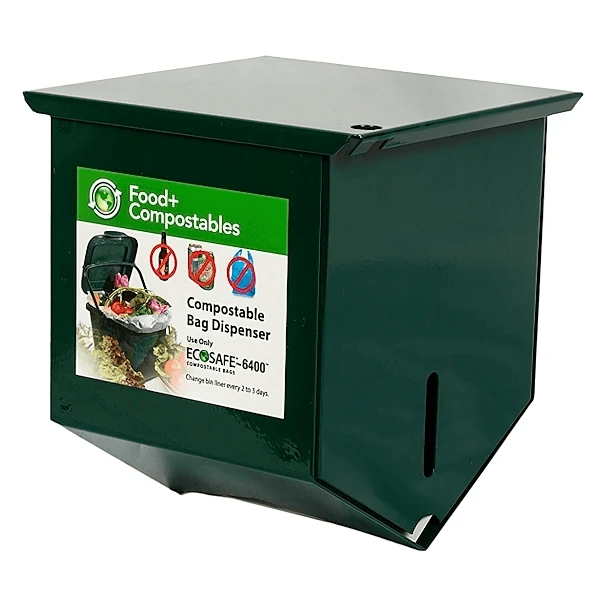Can Liner Dispenser, fits 16x17, 2.5 gal cored liners