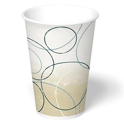32 oz. Champagne Paper Cold Cup - Image 1