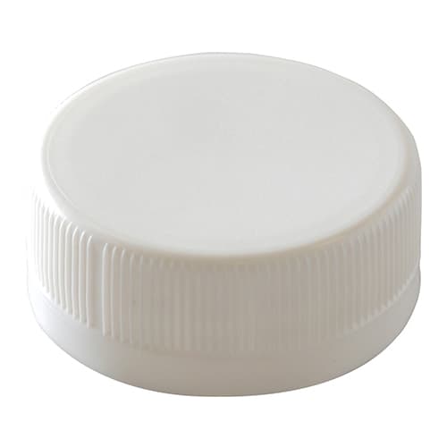 White PP Tamper-Evident Cap - fits 12-16 oz PET Juice Bottles - Image 1