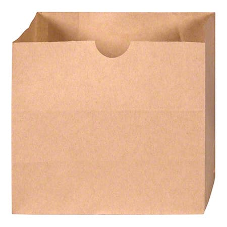 Bagcraft Snak Sack™ 4" x 1.75" x 3.125" Grease Resistant Natural Bag - Image 1