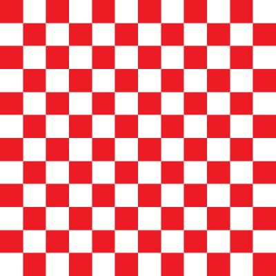 12" x 12" Red Check Sandwich Wrap Paper - Image 1